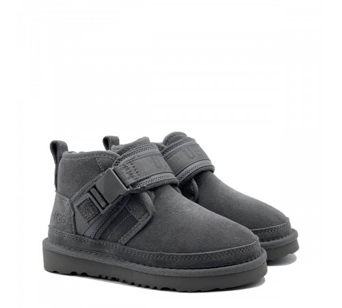 UGG Kids Neumel Snapback Grey 