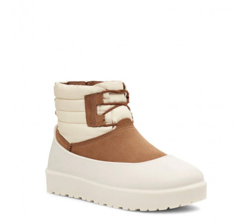 UGG Mens Classic Mini Lace-Up Weather Chestnut Whitecap 