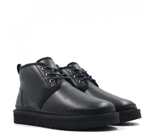 UGG Mens Neumel Leather Black 