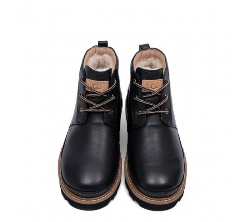 UGG Mens Neumel Gentleman Leather Black 