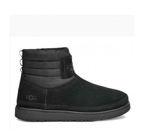 UGG Mens Classic Mini Lace-Up Weather Black 
