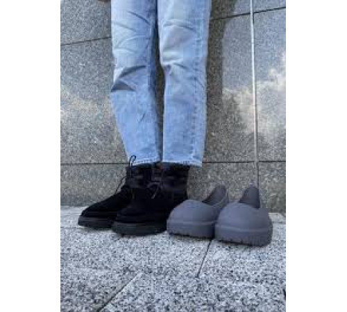 UGG Mens Classic Mini Lace-Up Weather Black 