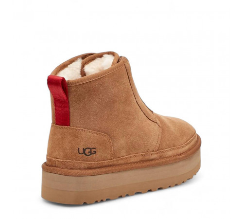 UGG Neumel Platform ZIP Boot Chestnut