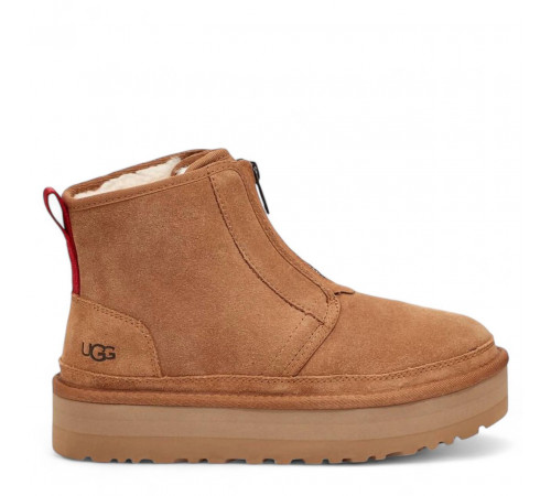 UGG Neumel Platform ZIP Boot Chestnut