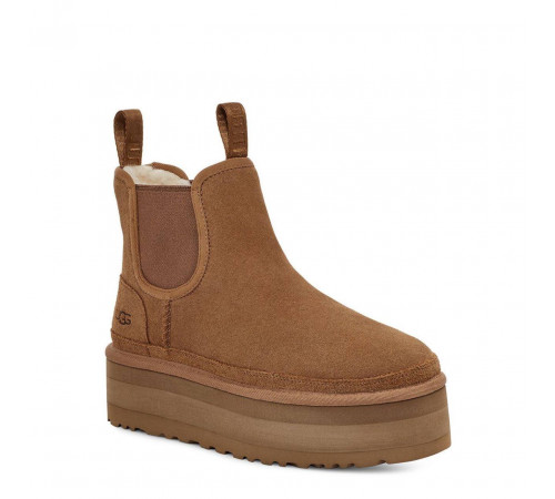 UGG Neumel Platform Chelsea Chestnut