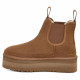 UGG Neumel Platform Chelsea Chestnut