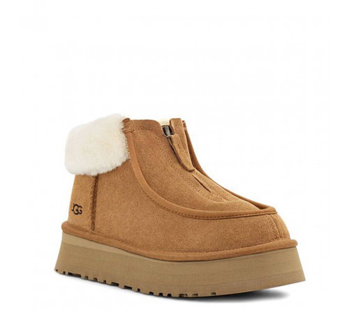 UGG Funkette Platform Boots Chestnut