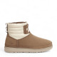 UGG Classic Mini Lace-Up Weather Chestnut Whitecap