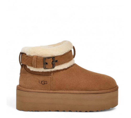 UGG Ultra Mini Belted Roller Chestnut
