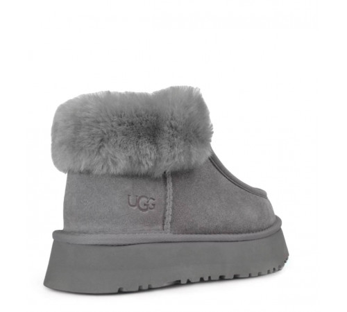 UGG Funkette Platform Boots Grey