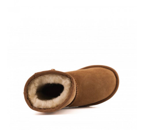 UGG Kids Classic Short Chestnut 