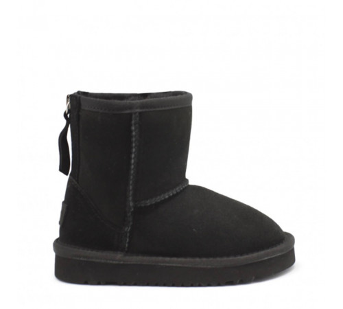 UGG Kids Classic Zip Short Black 