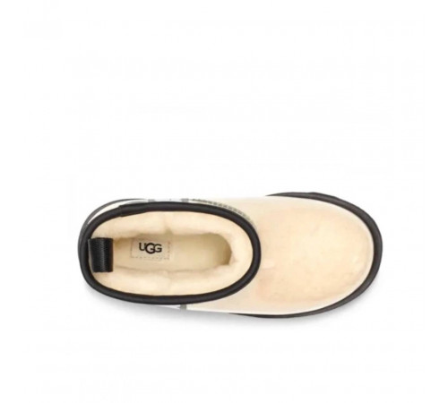 UGG Kids Classic Clear Natural Black 