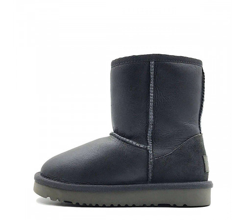 UGG Kids Classic Short Metallic Grey 