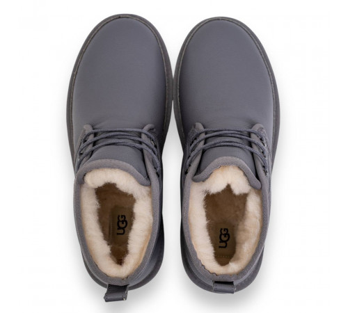 UGG Mens Neumel Leather Grey 