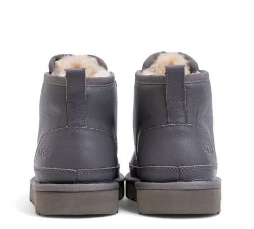UGG Mens Neumel Leather Grey 