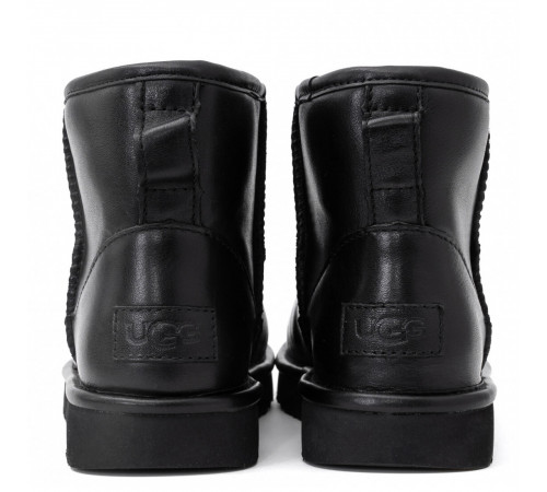UGG Mens Classic Mini Leather Black 