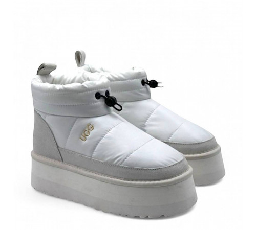 UGG Women's OBBA Platform White