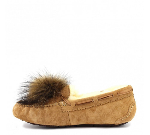 UGG Dakota Pom Pom Chestnut