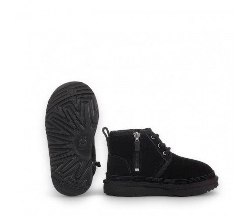 UGG Kids Neumel Zip Black 