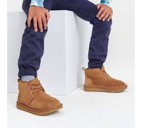 UGG Kids Neumel Zip Chestnut 