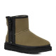 UGG Classic Mini Zipper Tape Logo Burnt Olive