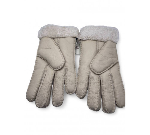 UGG Women's Sheepskin Glove Metallic Beige