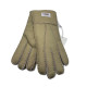 UGG Women's Sheepskin Glove Metallic Sand