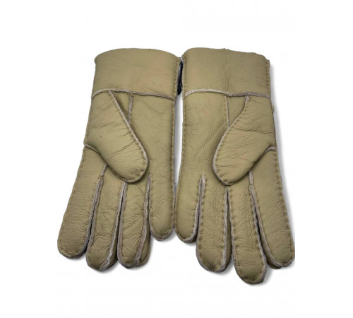 UGG Women's Sheepskin Glove Metallic Sand