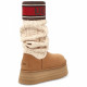 UGG Classic Sweater Letter Chestnut