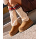 UGG Classic Sweater Letter Chestnut