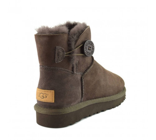 UGG Mini Bailey Button II Chocolate