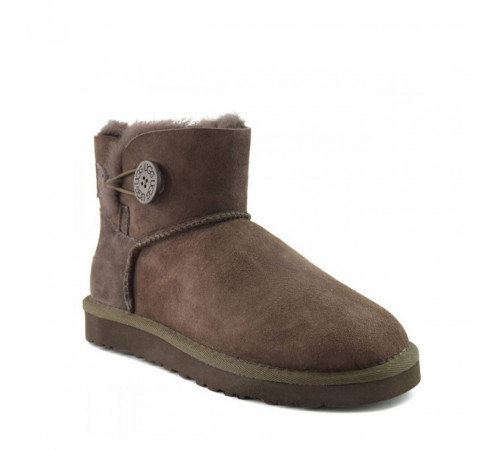 UGG Mini Bailey Button II Chocolate