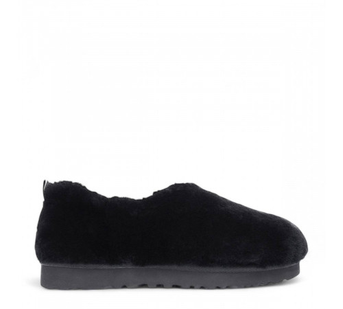 UGG Hailey Fluff Slippers Black