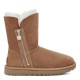 UGG Bailey Zip Short Chestnut