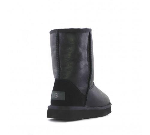 UGG Classic Short Metallic Black