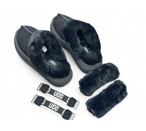 UGG Slippers Disquette Black