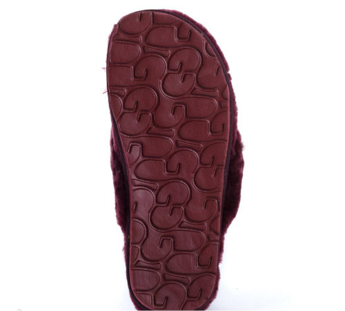 UGG Fluff Flip Flop Dark Purple