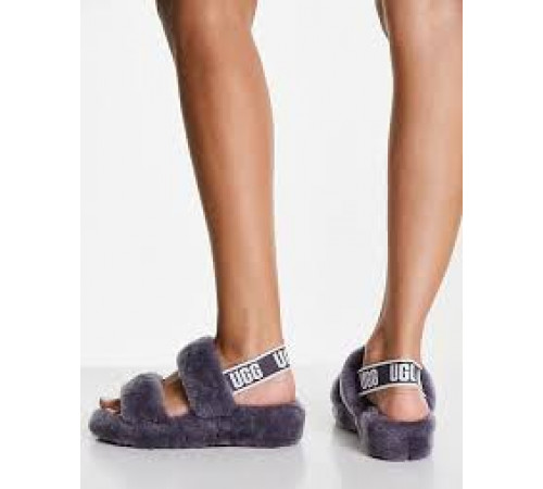 UGG Oh Yeah Slide Grey