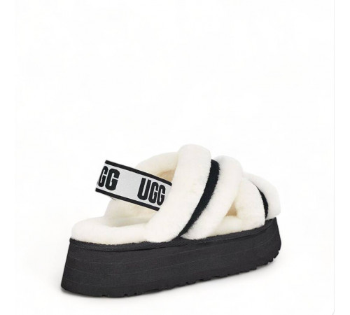 UGG Disco Cross Slide White