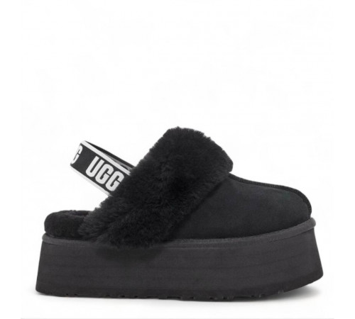 UGG Funkette Suede Platform Black