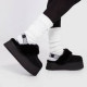 UGG Funkette Suede Platform Black