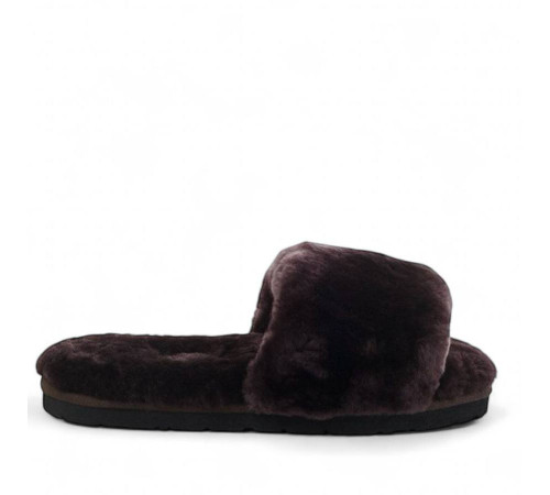 UGG Fluff Slide Slippers Chocolate