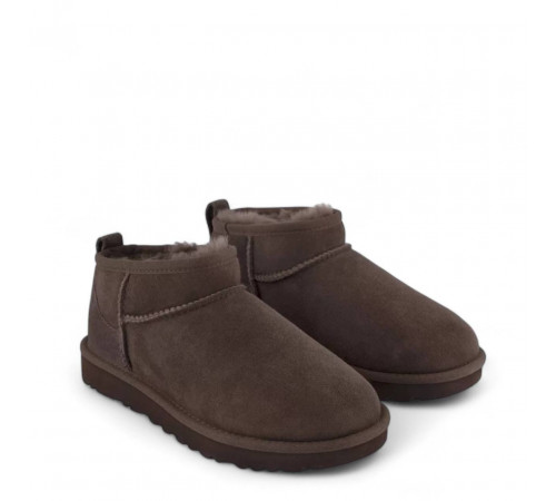 Ugg Mens Classic Ultra Mini II Chocolate 