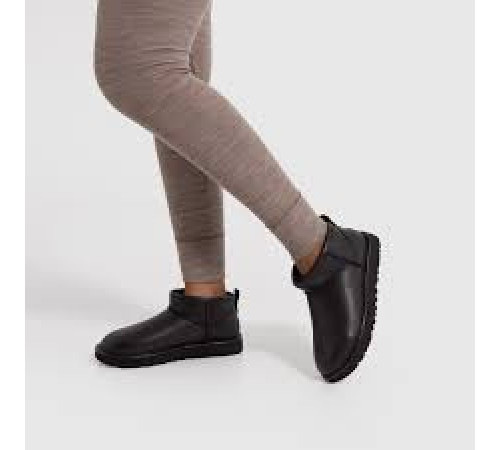UGG Classic Ultra Mini Metallic Black