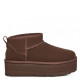 UGG Classic Ultra Mini Platform Burnt Cedar
