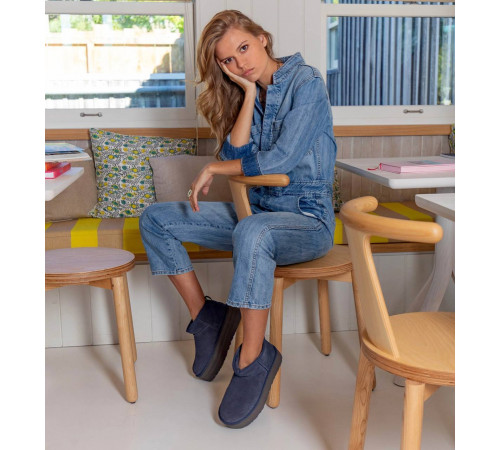 UGG Classic Ultra Mini Platform Eve Blue