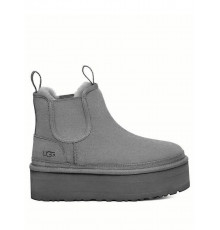 UGG Neumel Platform Chelsea Grey