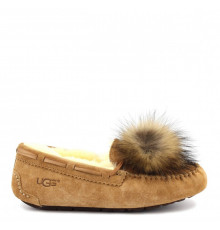 UGG Dakota Pom Pom Chestnut