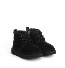 UGG Kids Neumel Zip Black 